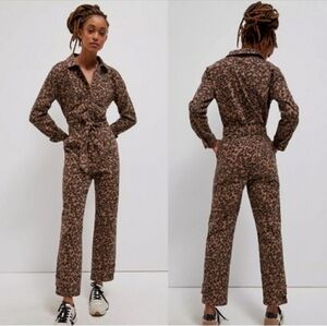 LAST CHANCE SALE Leopard Print Jumpsuit